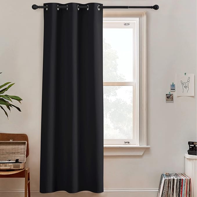 RYB HOME Black Curtain Dividers by RYBHOME