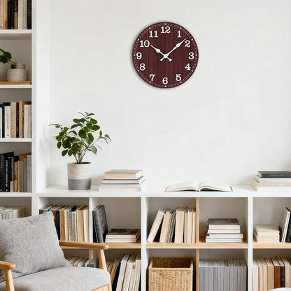 Wall Clock, Modern Wall Clocks Battery Operated, Silent Non Ticking Small - Image 7