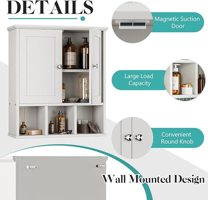 Bathroom Wall Cabinet, Bathroom Cabinet Wall Mount - Image 5
