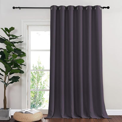 NICETOWN Greyish Purple Blackout Curtains by NICETOWN