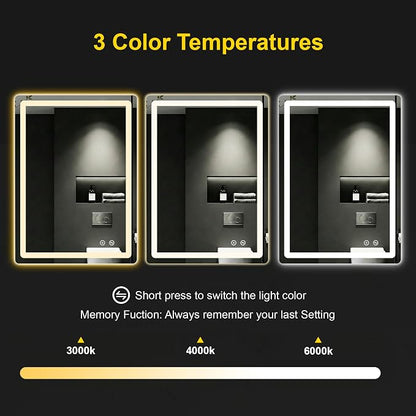 LED Bathroom Mirror with Lights - Image 6