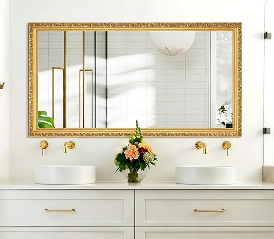 Large Vintage Decorative Mirror by AutdotWallMirrors