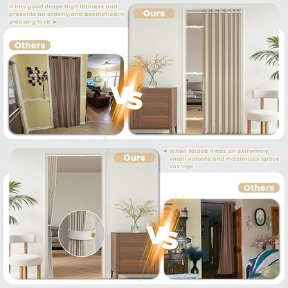 AJAZZ Blackout Accordion Door - Image 2