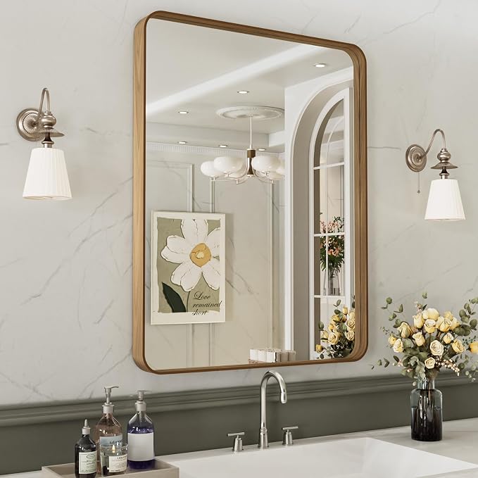 LOAAO 32X36 Inch Bathroom Mirror - Image 3