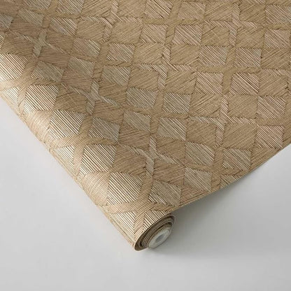 Tempaper x Jeremiah Brent Textured Hoffmann Faux Sisal Removable Peel and Stick - Image 8