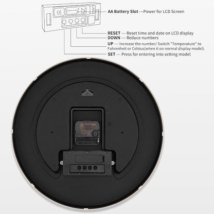 Foxtop Digital and Analog Learning Clock - Image 9