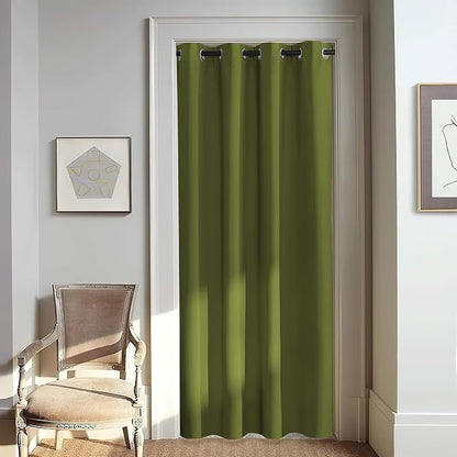 NICETOWN Door Curtain for Closet Doors 80 Inches Long 1 Panel, Room Divider by NICETOWN