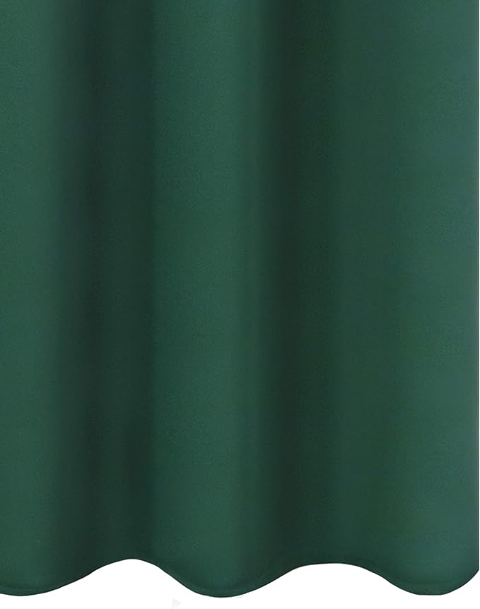 LEMOMO Green Blackout Curtains 34 x 63 Inch Length/Set of 2 Curtain - Image 8