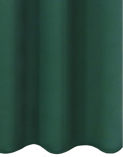 LEMOMO Dark Green Bedroom Blackout Curtains/38 x 54 Inch Long/Set of 2 Curtain - Image 9