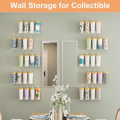 upsimples 16 Pack Acrylic Shelves - Image 7