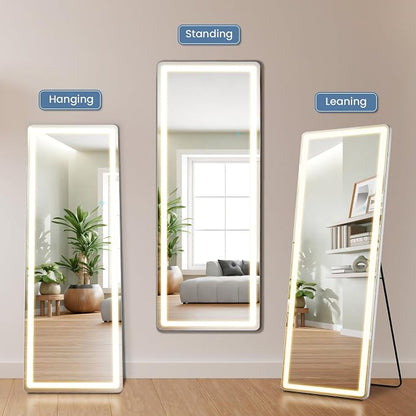 DUMOS 26"×71" LED Full Length Mirror - Image 4