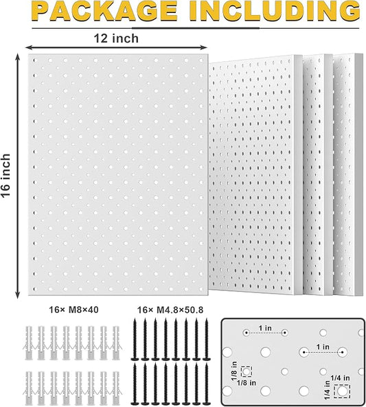 Ultrawall Metal Pegboard Panels, Pegboard Wall Organizer, Peg Boards - Image 2