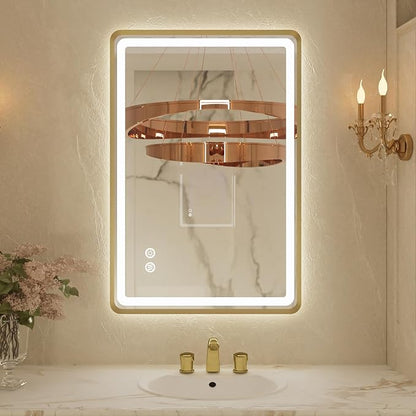 24x32 Inch LED Bathroom Mirror by Unknown