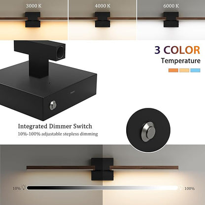 Rayogale 36 Inch Rechargeable Battery Operated Wall Sconce Set Two, 8000mAh - Image 2