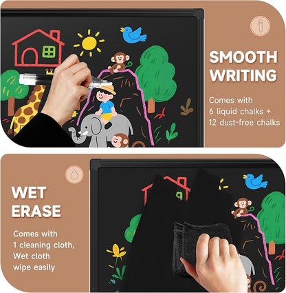 SELEAD Magnetic Chalkboard 60 x 48 Inches - Image 6