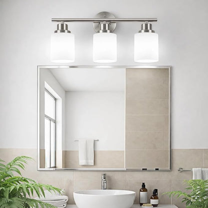 Unicozin 3 Light Bathroom Light Fixtures, Modern Vanity Lights - Image 6