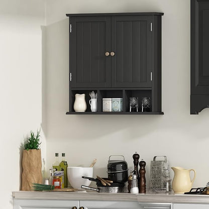 ChooChoo Bathroom Cabinet Wall Mounted 2-Door - Image 6