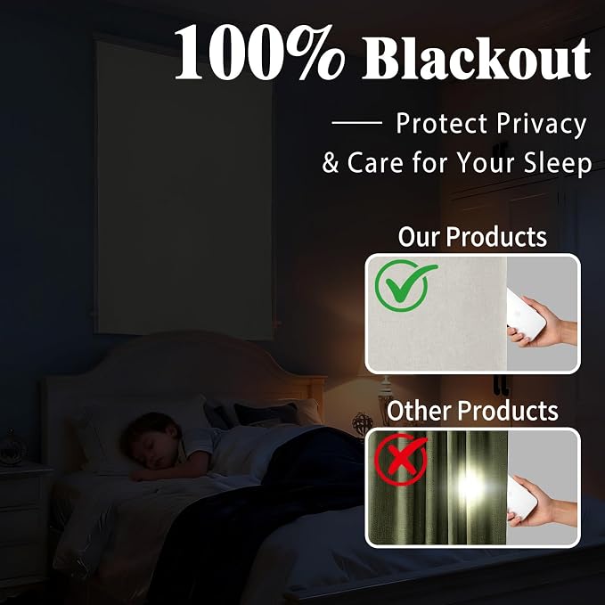 Self-Adhesive 100% Blackout Curtain - Image 2