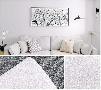 practicalWs White Contact Paper 15.7'' x 236.2'' White Peel and Stick Wallpaper - Image 7