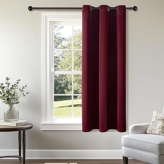 ChrisDowa Blackout Curtains 45 Inches Long by ChrisDowa