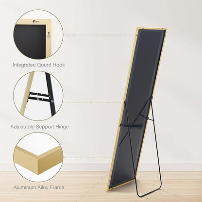 DUMOS 16"x59" Full Length Mirror - Image 4
