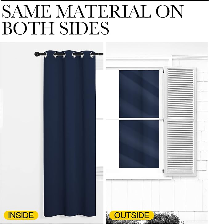 NICETOWN Blackout Curtains Panels - Image 5