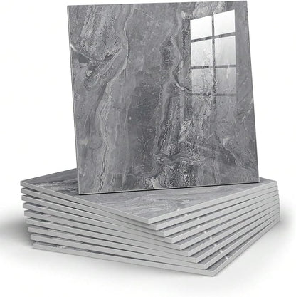 Chejiaye 22pcs Marble Peel and Stick Backsplash Waterproof Washroom Wall Panels - Image 10
