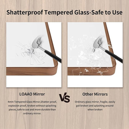 LOAAO 40X36 Inch Bathroom Mirror - Image 7