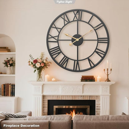 Pytha Sight 29.5 Inch Extra Giant Large Wall Clock, Oversized Modern Decorative - Image 3