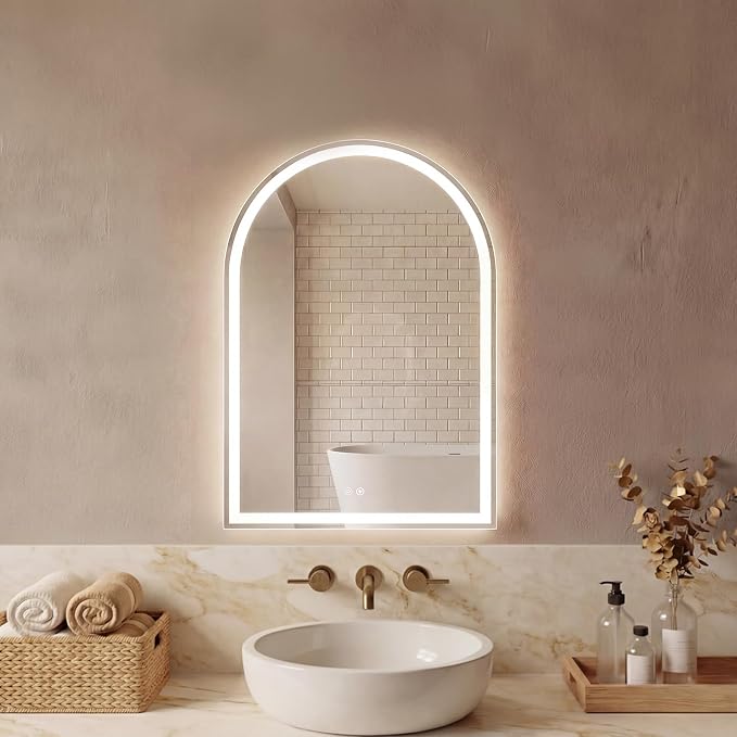 DUMOS 20"×28" LED Bathroom Mirror by DumosLifestyle