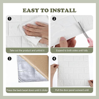 30 Pcs 3D Wall Panels Peel and Stick, Home Decoration - Image 6