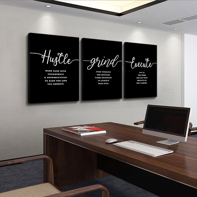 Hustle Grand Slogan Poster, Gift - Image 3