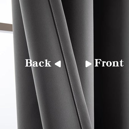 IGEMAEVE Blackout Doorway Curtains 96 Inch Length, Closet Curtain - Image 3
