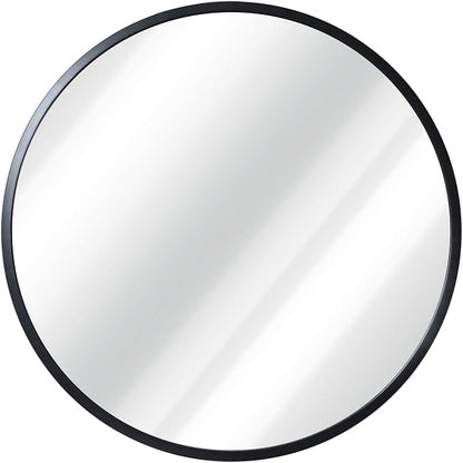 HBCY Creations Round Mirror, Living Room and More, Modern Minimalist Mirror - Image 4