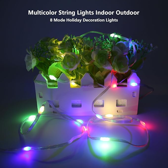 LED Rope Lights Outdoor, 100Ft 300 LED Multicolor String Lights Indoor with Remote, 8 Modes Waterproof Fairy Lights for Outside Garden Patio Party Wedding Christmas Decoration
