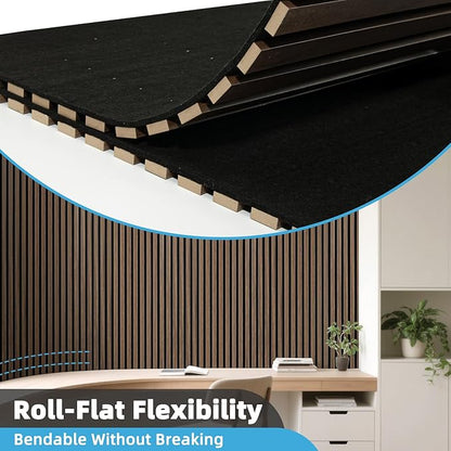 Art3d 2-Pack Acoustic Wood Slat Wall Panel - Image 6