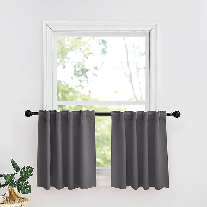 RYB HOME Small Window Curtains by RYBHOME