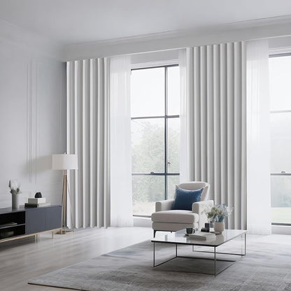 CUCRAF Blackout Curtains Room Darkening Window Curtain Panels, Rod Pocket - Image 8