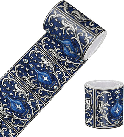 HOMETITUTE Wallpaper Border Peel and Stick Decorative Wall Trim Self Adhesive by HOMETITUTE