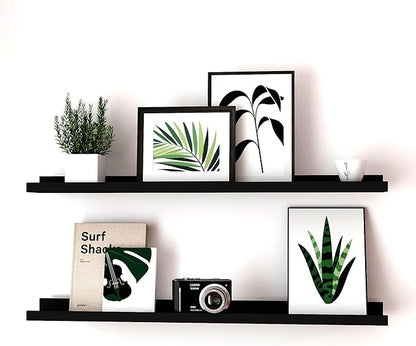 Long Floating Shelves for Wall Decor, Long Wall Mounted Storage Shelf for by Unknown
