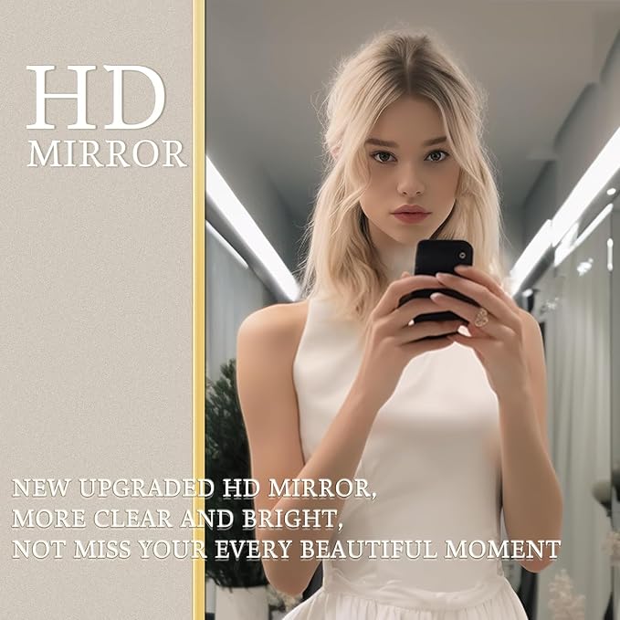 Dewfig Arched Gold Full Length Mirror, Full Body Mirrors - Image 5