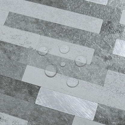 AULIGET 20 Sheets Faux Stone Peel and Stick Backsplash - Image 3