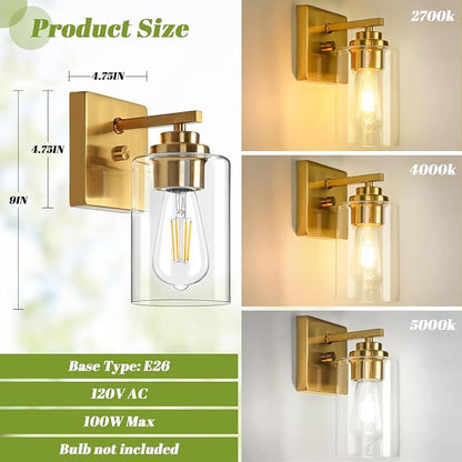 VerRon Wall Sconces, Modern Vanity Lights, Sconces Wall Lighting - Image 6