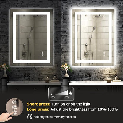 Hivone 24X32 LED Bathroom Mirror - Image 5