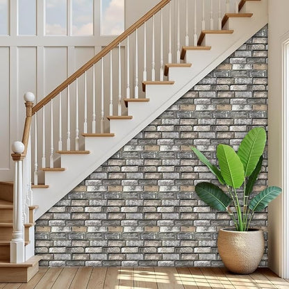 3D Wall Panels, Waterproof Self-Adhesive Artificial PVC Brick Wall Panels - Image 5