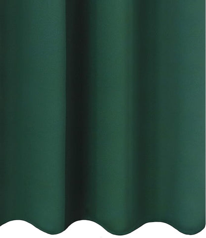 LEMOMO Blackout Curtains 52 x 45 inch/Green Curtains Set of 2 Panels/Thermal - Image 9