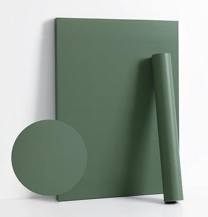 Dimoon 236''x23.6'' Green Peel and Stick Wallpaper Contact Paper Modern Self by DIYYOURMOON