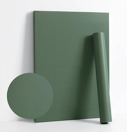 Dimoon 394''x23.6'' Green Peel and Stick Wallpaper Contact Paper Modern Self by DIYYOURMOON