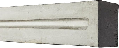2-Pack Dark Gray Faux Stone Ledger & Trim Panels, 35.62" x 2.25" x 3.25" - Image 3