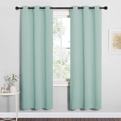 NICETOWN Bedroom Curtain Panels Blackout Draperies, Thermal Insulated Solid by NICETOWN